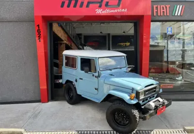 Toyota bandeirante 4.0 oj50lv 4x4 teto rigido diesel 2p manual