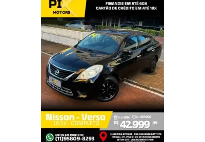 Nissan versa 2014 1.6 sv 16v flex 4p manual