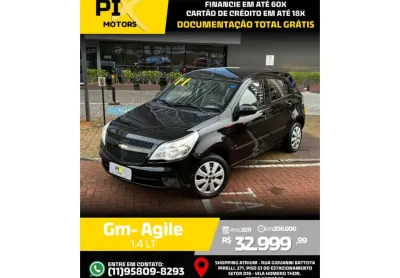 Chevrolet agile 2011 1.4 mpfi lt 8v flex 4p manual