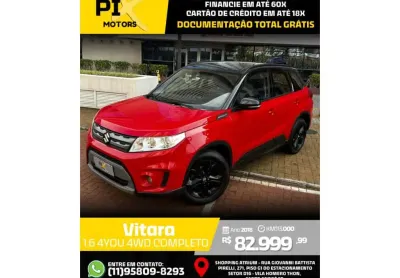 Suzuki vitara 2018 1.6 16v gasolina 4you automático