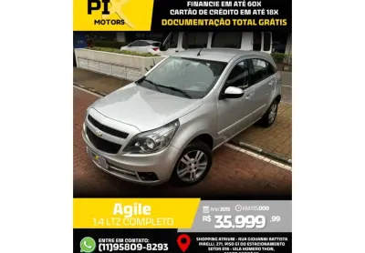 Chevrolet agile 2013 1.4 mpfi ltz 8v flex 4p manual