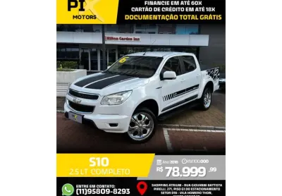 Chevrolet s10 2016 2.5 lt 4x2 cd 16v flex 4p manual
