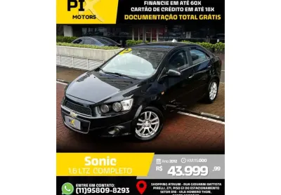 Chevrolet sonic 2012 1.6 ltz 16v flex 4p automático