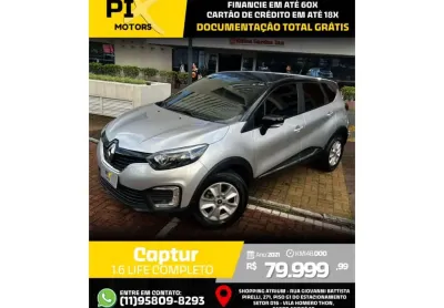 Renault captur 2021 1.6 16v sce flex life x-tronic