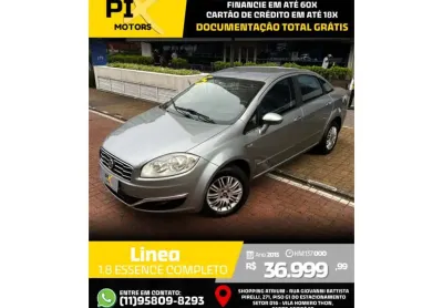 Fiat linea 2015 1.8 essence 16v flex 4p automatizado
