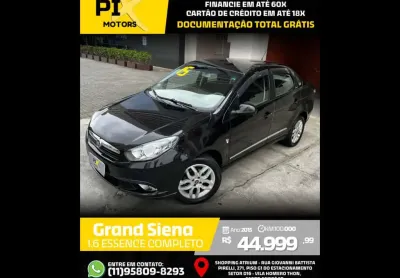 Fiat grand siena 1.6 essence 2015 flex