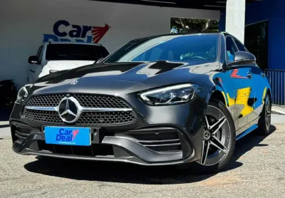 Mercedes-benz c 200 2023 1.5 eq boost híbrido amg line 9g-tronic
