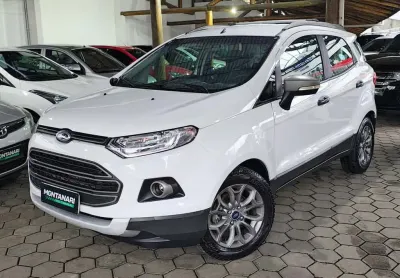 Ford ecosport freestyle 1.6 16v flex 5p  - branca - 2012/2013