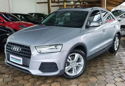 Audi q3 1.4 tfsi/tfsi flex s-tronic 5p  - prata - 2015/2016