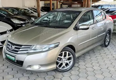 Honda city ex 1.5 flex 16v 4p aut.  - dourada - 2010/2010