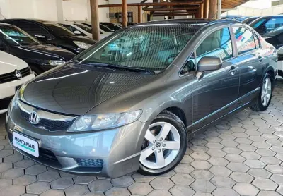 Honda civic sedan lxs 1.8/1.8 flex 16v aut. 4p  - cinza - 2009/2009