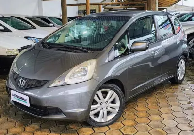 Honda fit dx 1.4 flex 16v 5p aut.  - cinza - 2011/2011