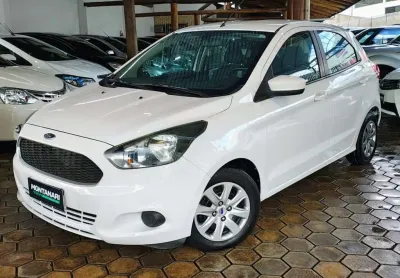 Ford ka 1.0 se/se plus tivct flex 5p  - branca - 2014/2015