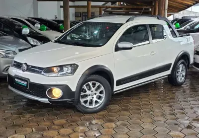 Volkswagen saveiro cross 1.6 t.flex 16v cd  - branca - 2015/2015