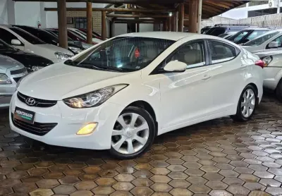 Hyundai elantra gls 1.8 16v aut.  - branca - 2012/2013