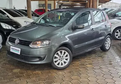 Volkswagen fox 1.0 mi total flex 8v 5p  - cinza - 2012/2013