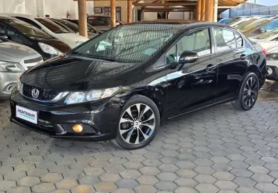 Honda Civic Sedan LXR 2.0 Flexone 16V Aut. 4p  - Preta - 2016/2016