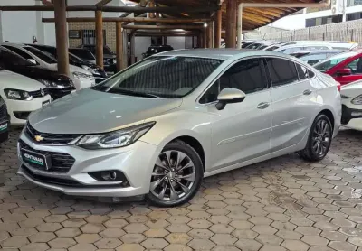 Chevrolet cruze ltz 1.4 16v turbo flex 4p aut. - prata - 2016/2017