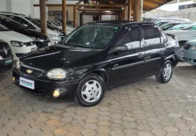 Chevrolet Classic Life 1.0 VHC FlexP. 4p  - Preta - 2009/2009
