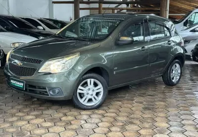 Chevrolet Agile LTZ 1.4 MPFI 8V FlexPower 5p  - Verde - 2009/2010