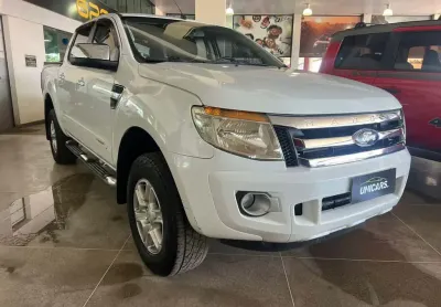 Ford ranger xlt 3.0 pse 163cv 4x4 cd tb dies.  - branca - 2013/2013
