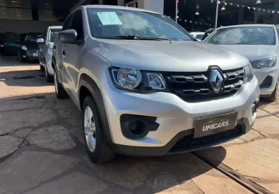 Renault kwid zen 1.0 flex 12v 5p mec.  - prata - 2021/2022