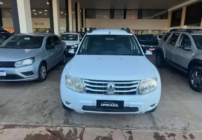 Renault duster 20 d 4x2a - branca - 2013/2014
