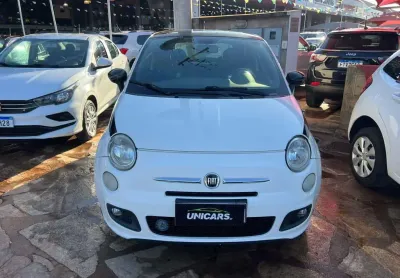 Fiat 500 /  sport air - branca - 2011/2012