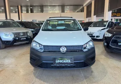 Volkswagen saveiro w/nova  rb mbvs - branca - 2020/2021
