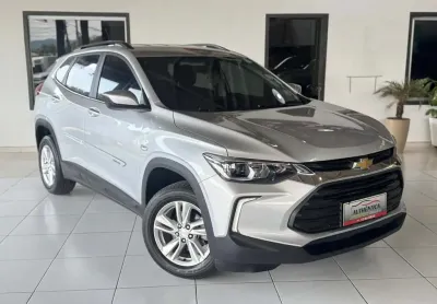 Chevrolet tracker lt 1.0 turbo 12v flex aut.  - prata - 2021/2022