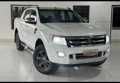 Ford ranger 3.2 limited cd 4x4  - branca - 2013/2014