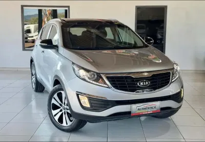 Kia sportage ex 2.0 16v/ 2.0 16v flex aut.  - prata - 2013/2014