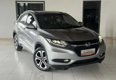 Honda hr-v touring 1.8 flexone 16v 5p aut.  - prata - 2017/2018