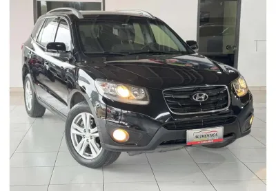 Hyundai santa fe gls 3.5 v6 4x4 tiptronic  - preta - 2010/2011
