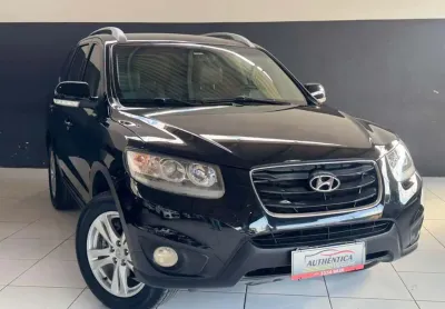 Hyundai santa fe gls 3.5 v6 4x4 tiptronic  - preta - 2010/2011