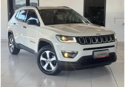 Jeep compass sport 2.0 4x2 flex 16v aut.  - branca - 2017/2017