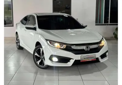 Honda civic sedan ex 2.0 flex 16v aut.4p  - branca - 2017/2017