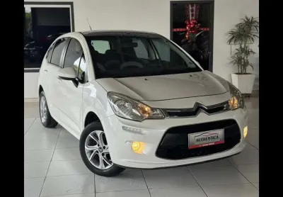 Citroën c3 tendance 1.5 flex 8v 5p mec. - branca - 2015/2015