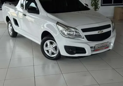 Chevrolet Montana LS 1.4 ECONOFLEX 8V 2p  - Branca - 2017/2018