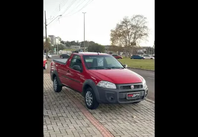 Fiat strada working 1.4 mpi fire flex 8v cs  - vermelha - 2014/2015