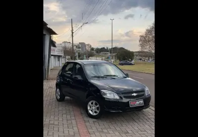 Chevrolet celta spirit/ lt 1.0 mpfi 8v flexp. 5p  - preta - 2012/2012