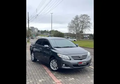 Toyota corolla sedan / seg18flex - cinza - 2010/2010