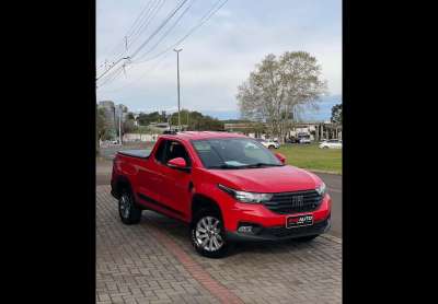 Fiat strada freedom 1.3 flex 8v  cs plus  - vermelha - 2021/2022