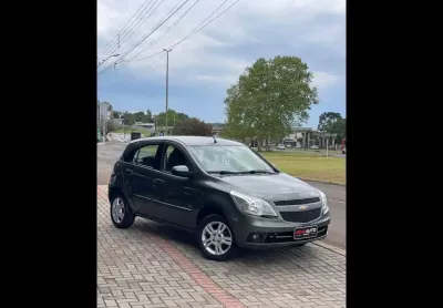 Chevrolet agile ltz 1.4 mpfi 8v flexpower 5p  - verde - 2009/2010