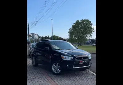 Mitsubishi asx 2.0 16v 4x2 flex aut.  - preta - 2010/2011