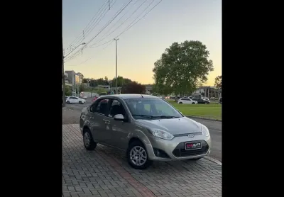 Ford fiesta 1.6flex - prata - 2012/2013