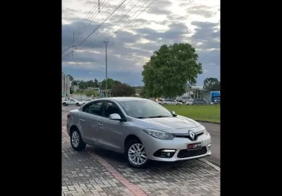 Renault fluence sed. dyn. plus 2.0 16v flex aut.  - prata - 2016/2017