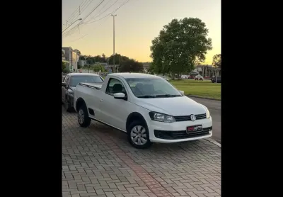 Volkswagen saveiro startline 1.6 t.flex 8v  - branca - 2015/2016