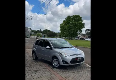 Ford fiesta se 1.6 8v flex 5p  - prata - 2014/2014