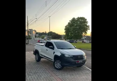 Fiat strada endurance 1.4 flex 8v cs plus  - branca - 2021/2022